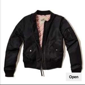 Hollister bomber jacket